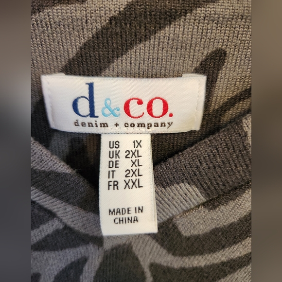 Denim & Co Tunic - Picture 3 of 4